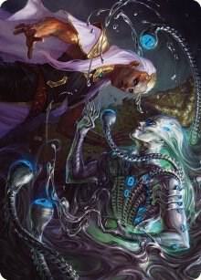 Mirage Mockery Art Card [Art Series: Phyrexia: All Will Be One] 17