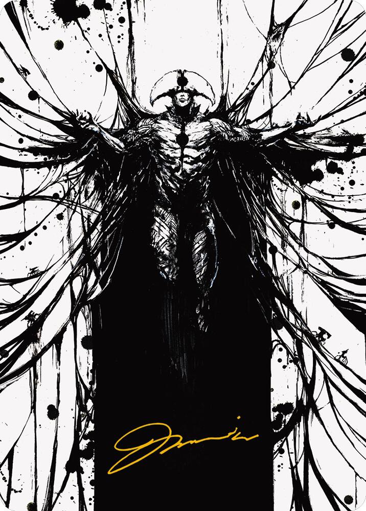 Sinew Dancer Art Card (Gold-Stamped Signature) [Art Series: Phyrexia: All Will Be One] 66