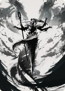 Atraxa, Grand Unifier Art Card (77/81) [Art Series: Phyrexia: All Will Be One] 77