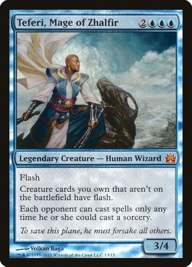 Teferi, Mage of Zhalfir [From the Vault: Legends] 13