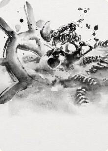Myr Convert Art Card [Art Series: Phyrexia: All Will Be One] 81