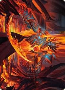 Free From Flesh Art Card [Art Series: Phyrexia: All Will Be One] 27