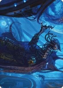 Atmosphere Surgeon Art Card [Art Series: Phyrexia: All Will Be One] 12