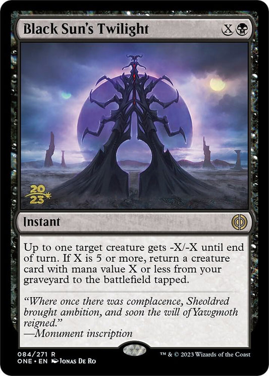 Black Sun's Twilight [Prerelease Cards] 84