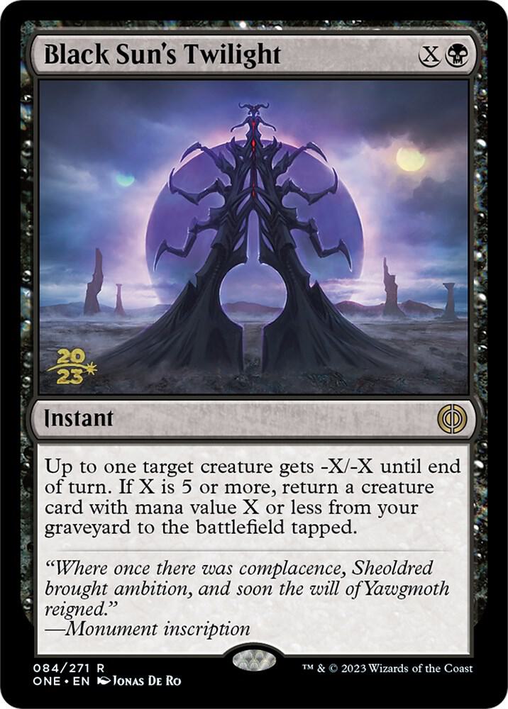 Black Sun's Twilight [Prerelease Cards] 84