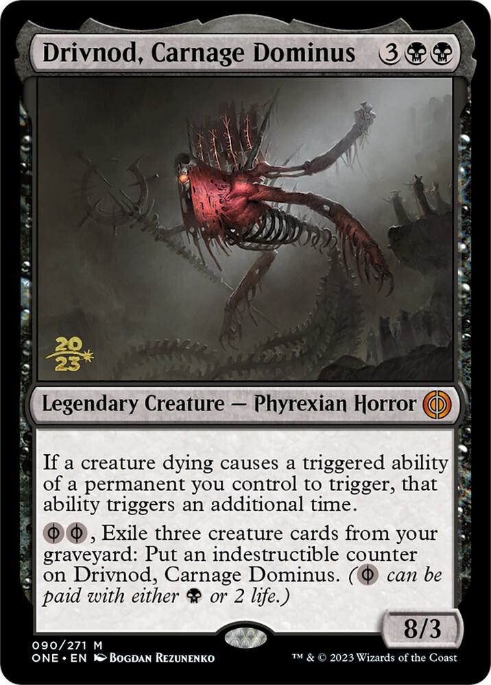 Drivnod, Carnage Dominus [Prerelease Cards] 90