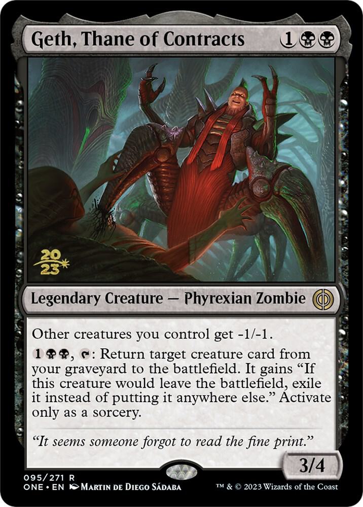 Geth, Thane of Contracts [Prerelease Cards] 95