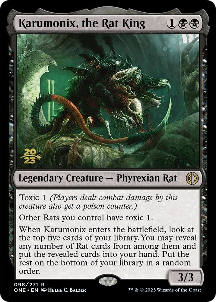 Karumonix, the Rat King [Prerelease Cards] 98