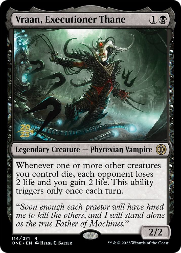 Vraan, Executioner Thane [Prerelease Cards] 114