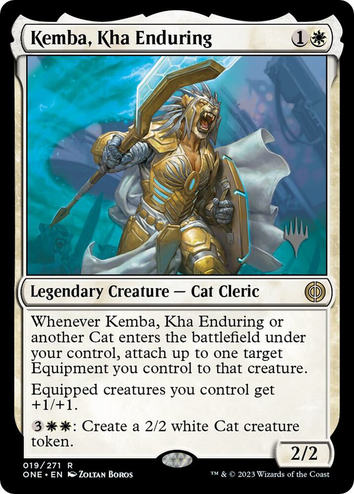 Kemba, Kha Enduring [Promo Pack: Phyrexia: All Will Be One] 19