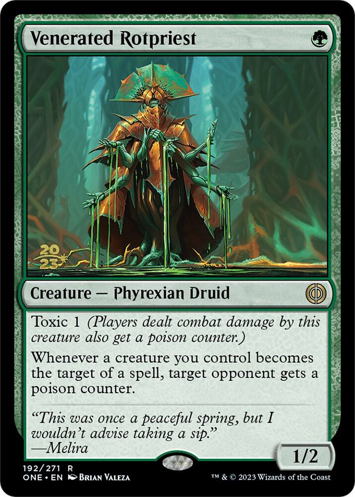 Venerated Rotpriest [Prerelease Cards] 192