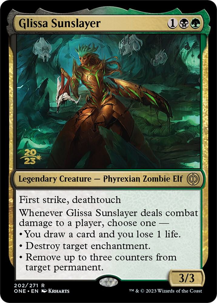 Glissa Sunslayer [Prerelease Cards] 202