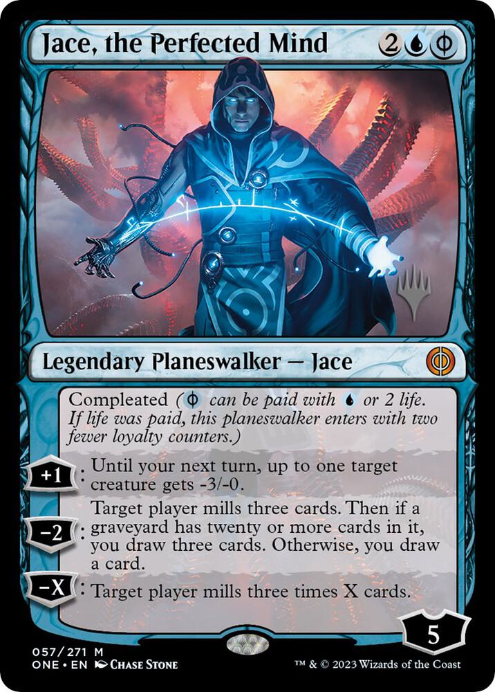Jace, the Perfected Mind [Promo Pack: Phyrexia: All Will Be One] 57
