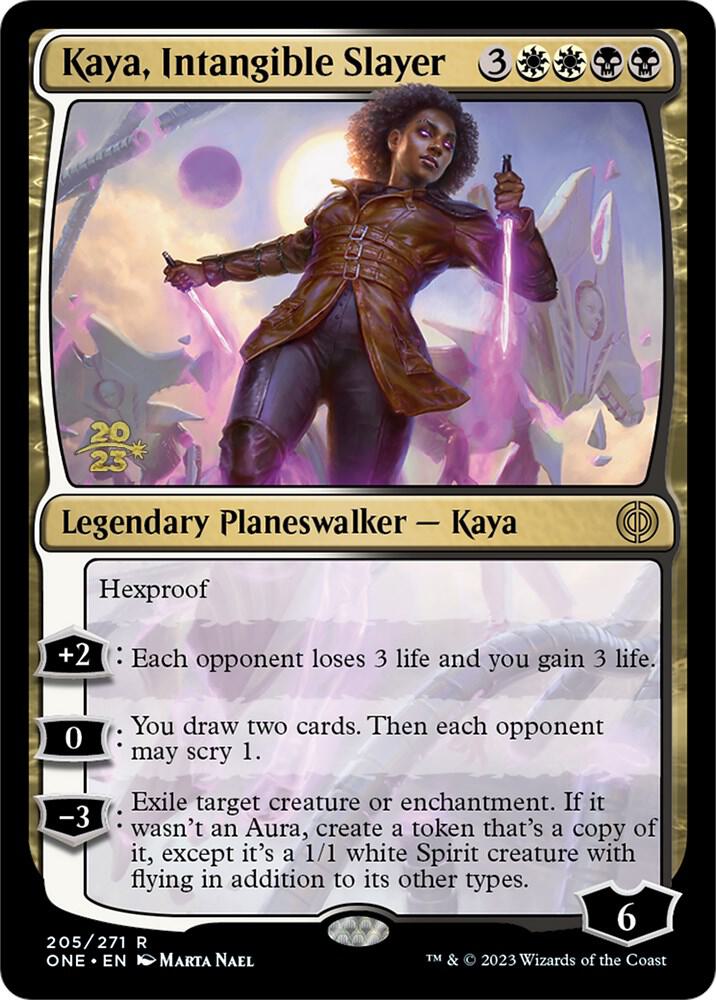 Kaya, Intangible Slayer [Prerelease Cards] 205