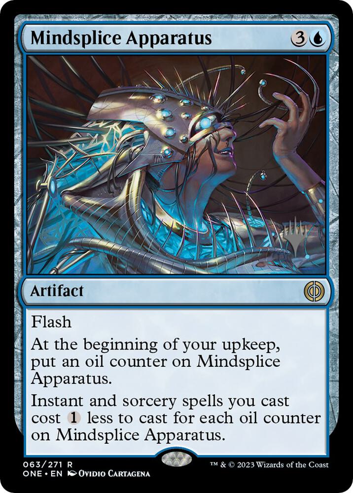 Mindsplice Apparatus [Promo Pack: Phyrexia: All Will Be One] 63