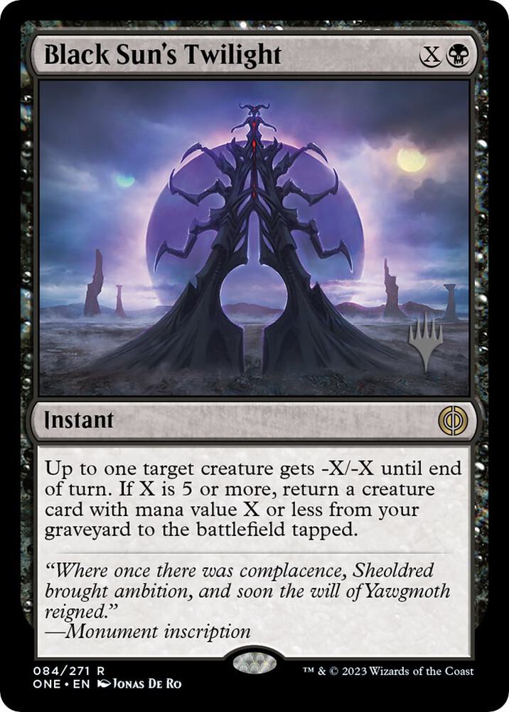 Black Sun's Twilight [Promo Pack: Phyrexia: All Will Be One] 84
