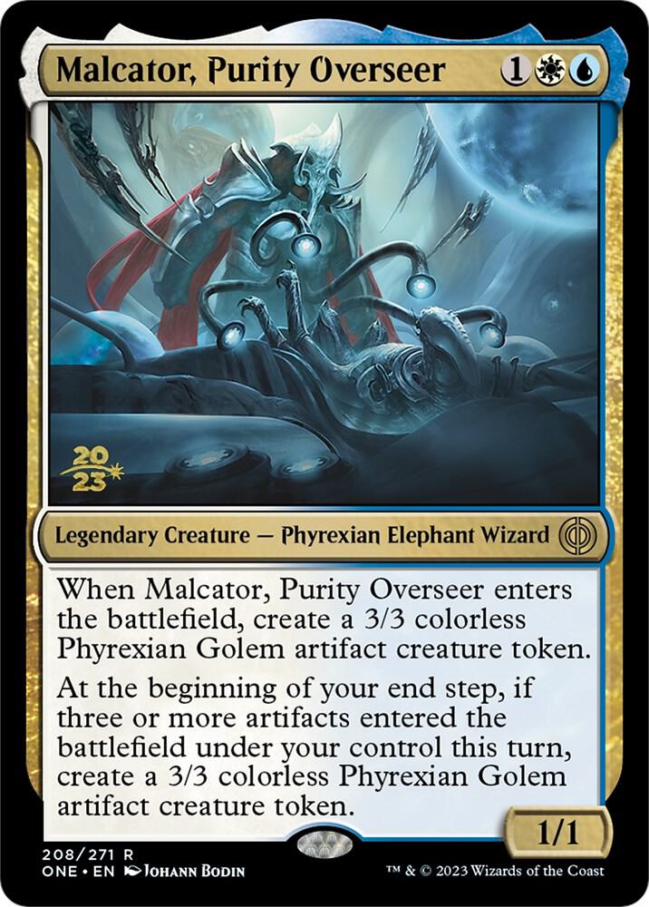 Malcator, Purity Overseer [Prerelease Cards] 208