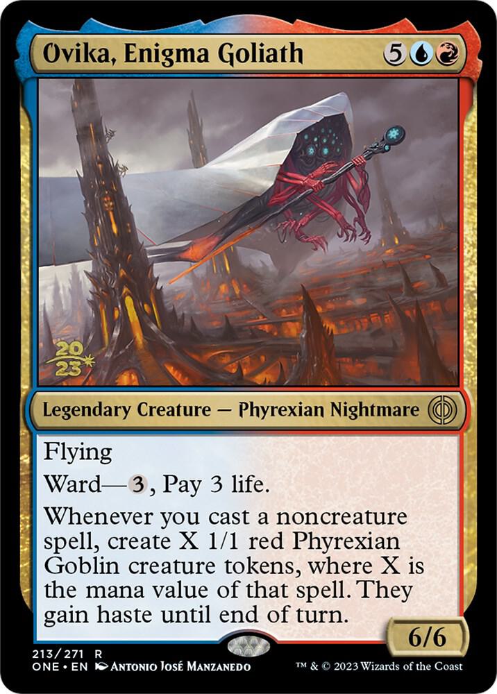 Ovika, Enigma Goliath [Prerelease Cards] 213