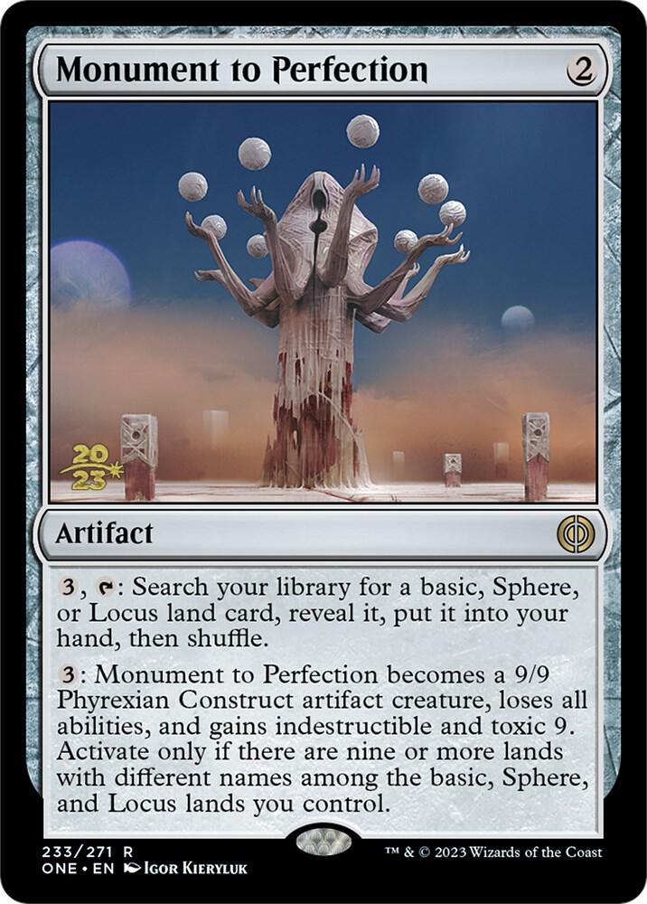 Monument to Perfection [Prerelease Cards] 233