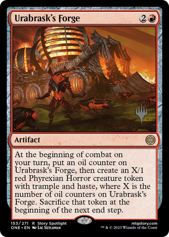 Urabrask's Forge [Promo Pack: Phyrexia: All Will Be One] 153