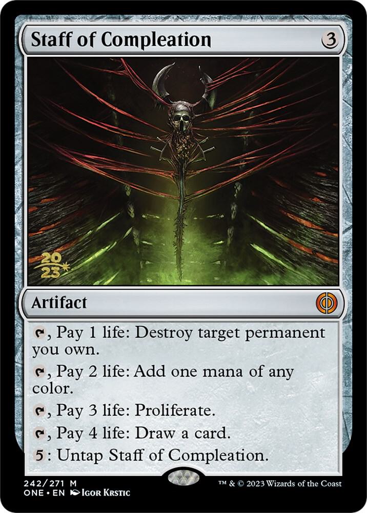Staff of Compleation [Prerelease Cards] 242