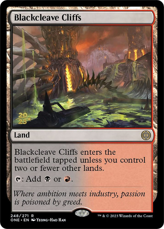 Blackcleave Cliffs [Prerelease Cards] 248