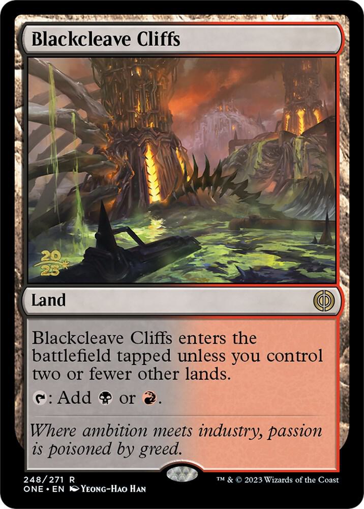 Blackcleave Cliffs [Prerelease Cards] 248