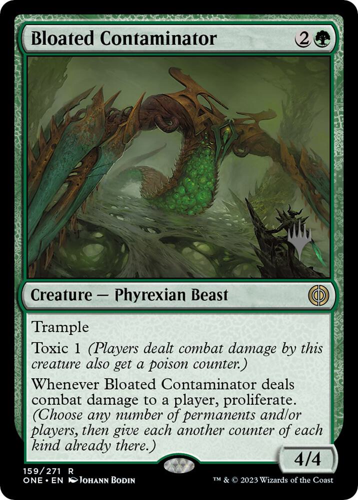 Bloated Contaminator [Promo Pack: Phyrexia: All Will Be One] 159
