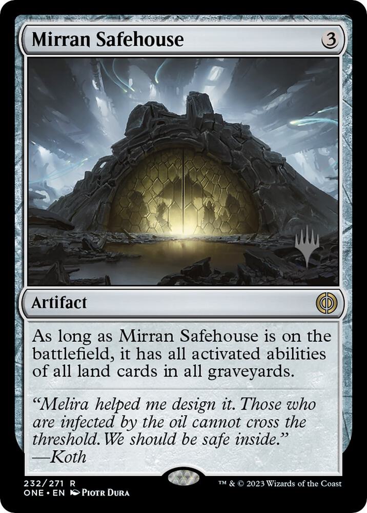 Mirran Safehouse [Promo Pack: Phyrexia: All Will Be One] 232