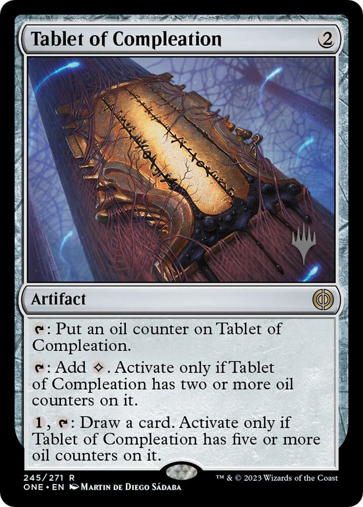 Tablet of Compleation [Promo Pack: Phyrexia: All Will Be One] 245