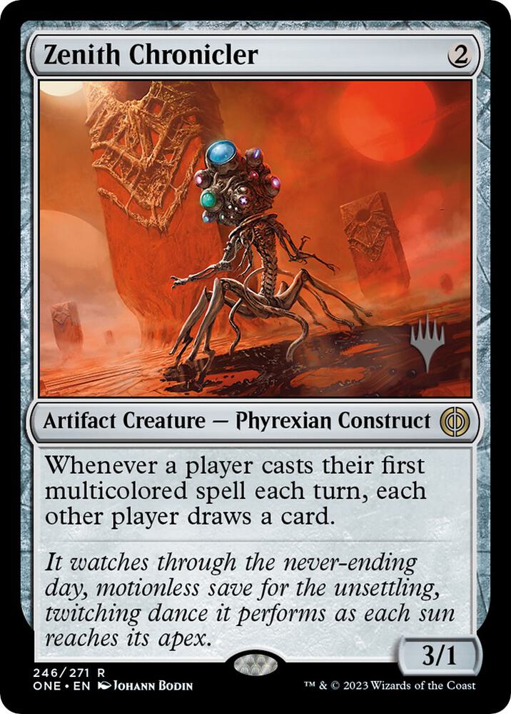 Zenith Chronicler [Promo Pack: Phyrexia: All Will Be One] 246