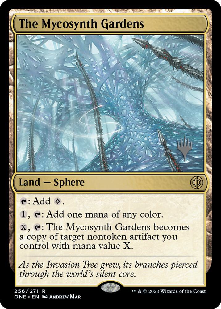 The Mycosynth Gardens [Promo Pack: Phyrexia: All Will Be One] 256