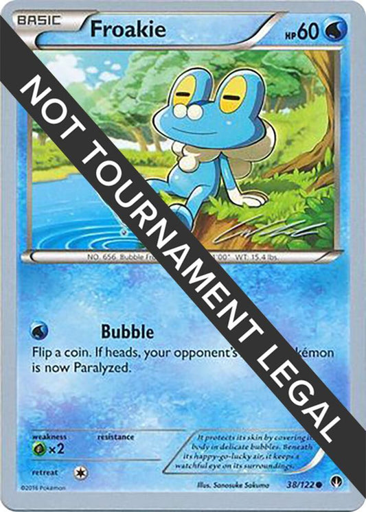 Froakie - 2016 (Cody Walinski) [World Championship Decks] 38/122