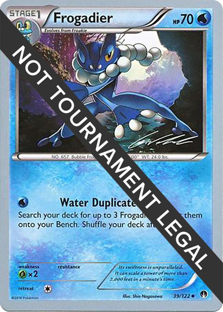 Frogadier - 2016 (Cody Walinski) [World Championship Decks] 39/122