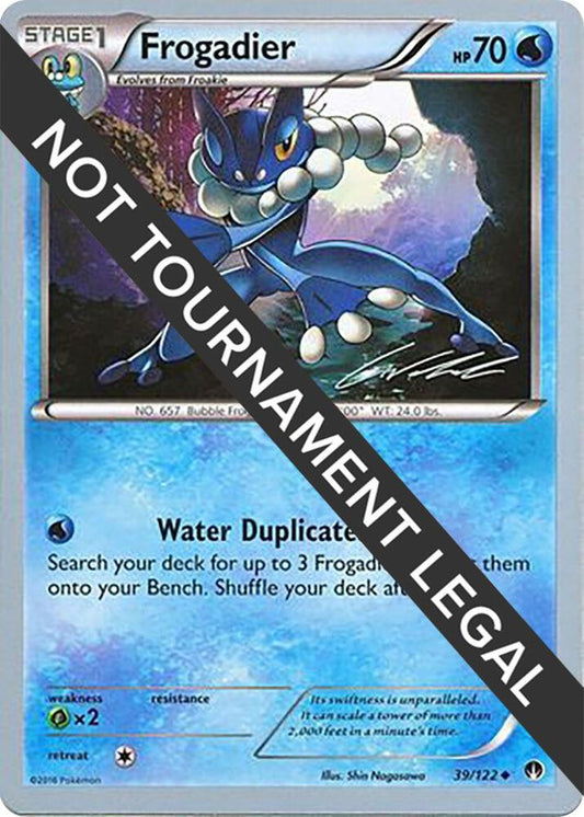 Frogadier - 2016 (Cody Walinski) [World Championship Decks] 39/122