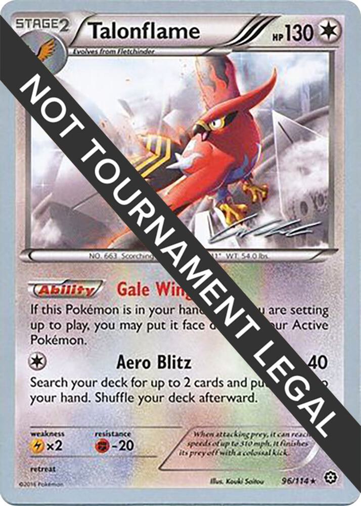 Talonflame - 2016 (Cody Walinski) [World Championship Decks] 96/114