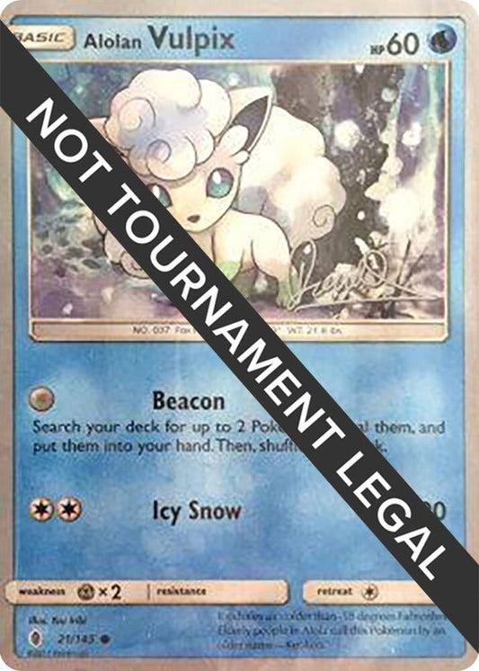 Alolan Vulpix - 2017 (Diego Cassiraga) [World Championship Decks] 21/145