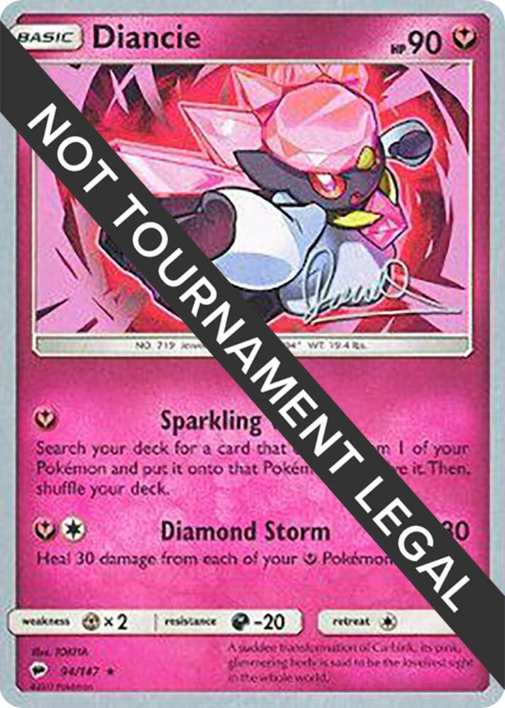 Diancie - 2017 (Diego Cassiraga) [World Championship Decks] 94/147