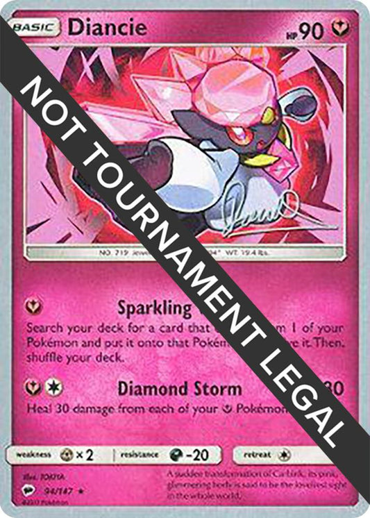 Diancie - 2017 (Diego Cassiraga) [World Championship Decks] 94/147
