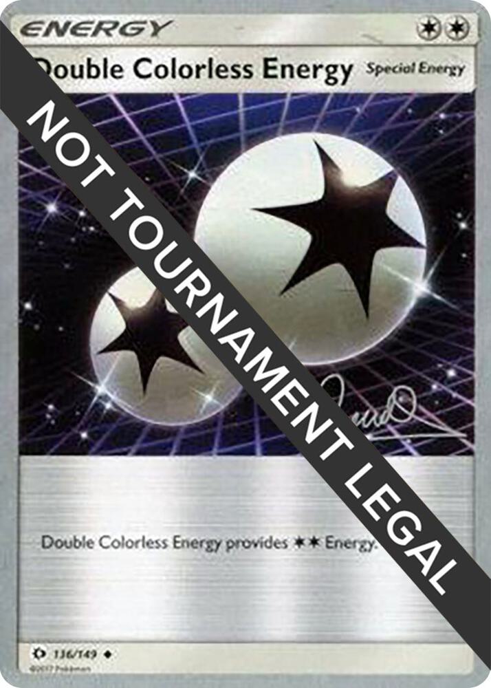 Double Colorless Energy - 2017 (Diego Cassiraga) [World Championship Decks] 136/149