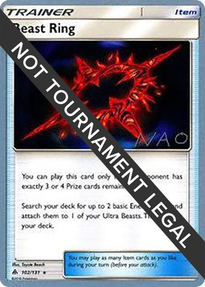 Beast Ring - 2018 (Naohito Inoue) [World Championship Decks] 102/131