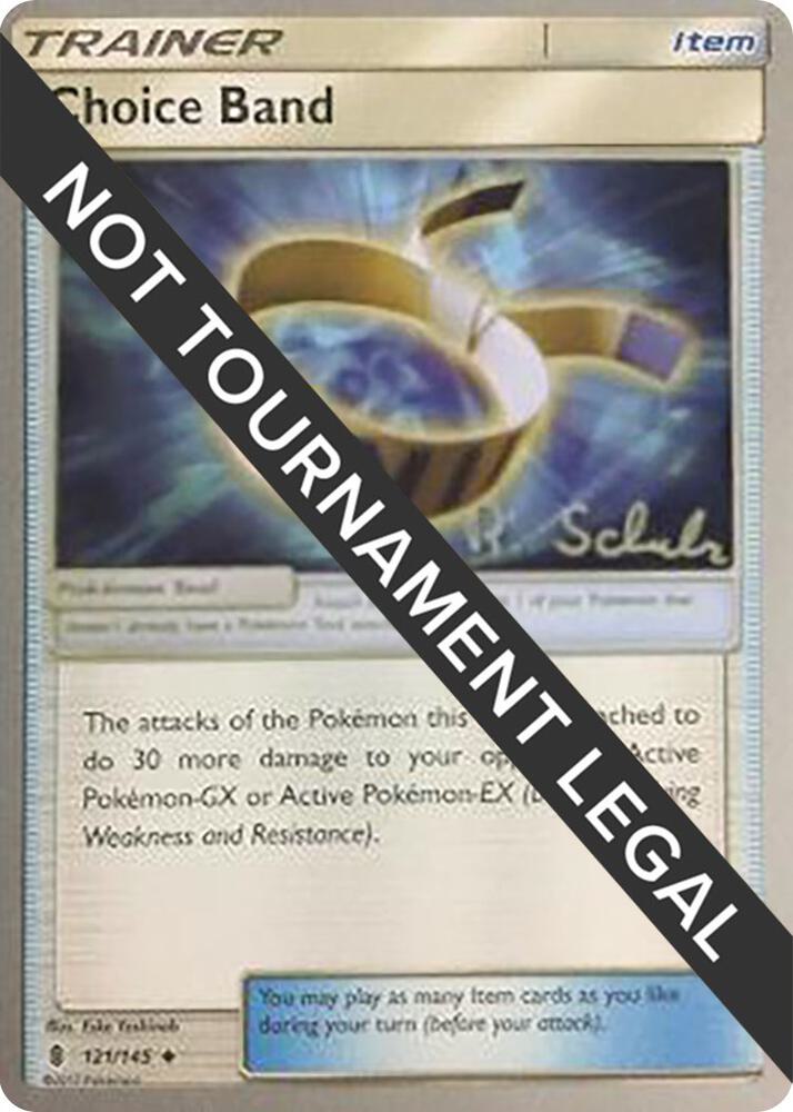 Choice Band - 2018 (Robin Schulz) [World Championship Decks] 121/145