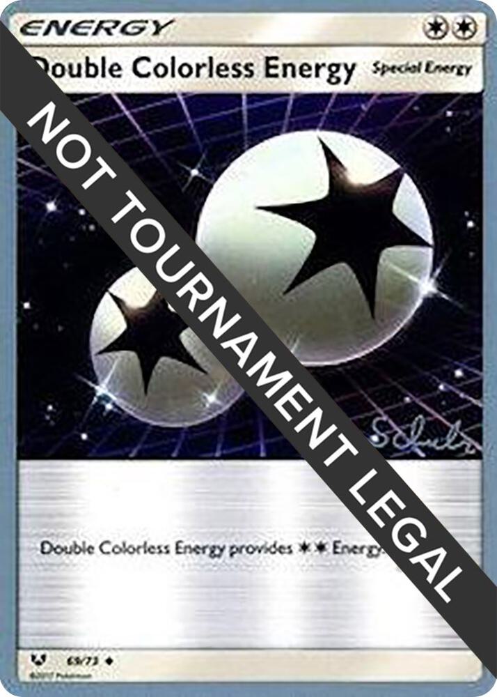 Double Colorless Energy - 2018 (Robin Schulz) [World Championship Decks] 69/73