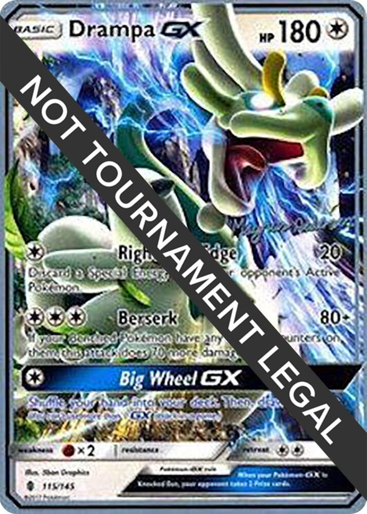 Drampa GX - 2018 (Magnus Pedersen) [World Championship Decks] 115/145