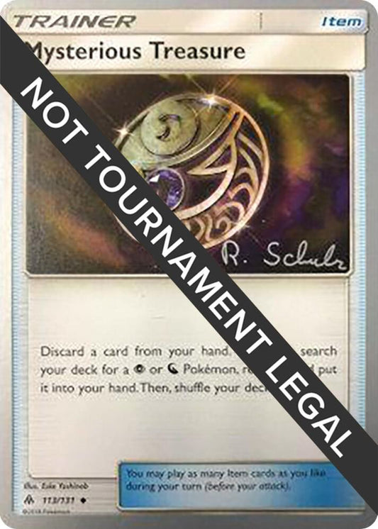 Mysterious Treasure - 2018 (Robin Schulz) [World Championship Decks] 113/131