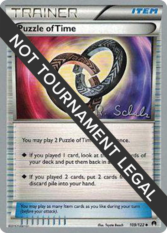 Puzzle of Time - 2018 (Robin Schulz) [World Championship Decks] 109/122