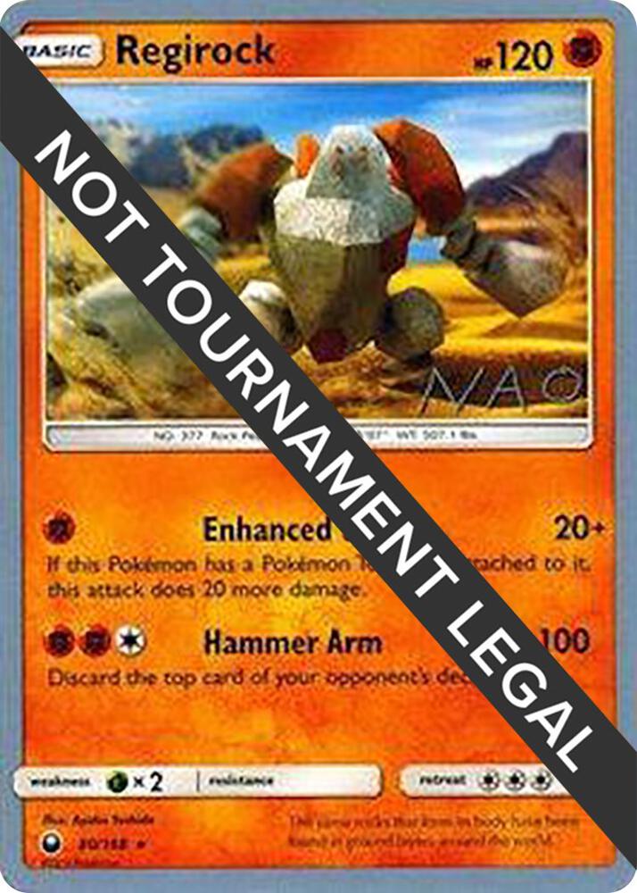 Regirock - 2018 (Naohito Inoue) [World Championship Decks] 80/168