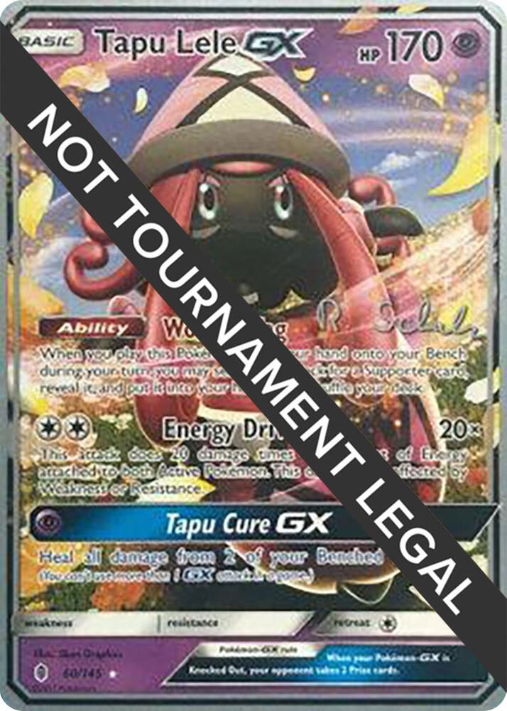 Tapu Lele GX - 2018 (Robin Schulz) [World Championship Decks] 60/145