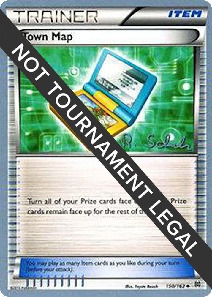 Town Map - 2018 (Robin Schulz) [World Championship Decks] 150/162