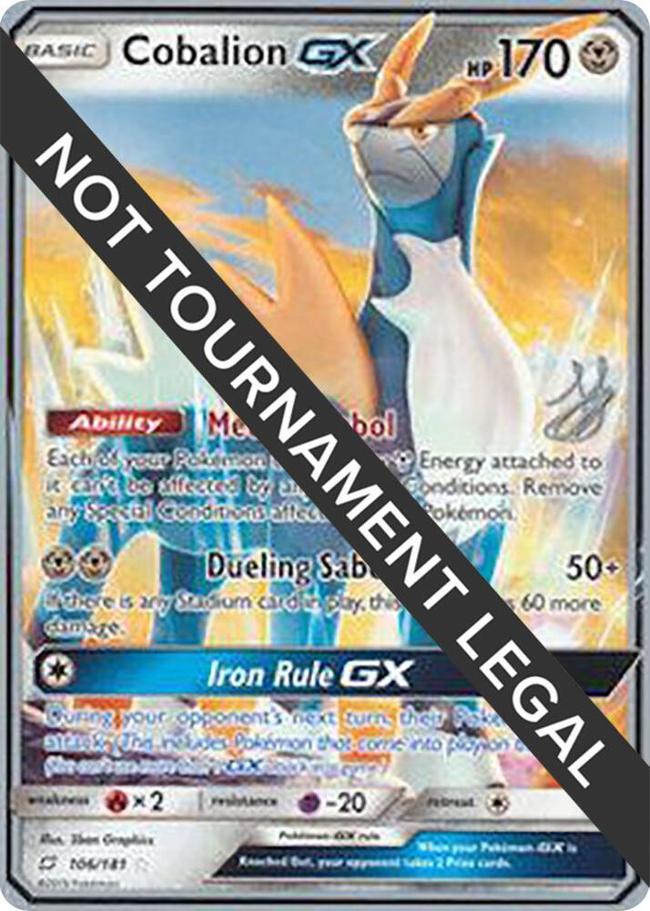 Cobalion GX - 2019 (Henry Brand) [World Championship Decks] 106/181